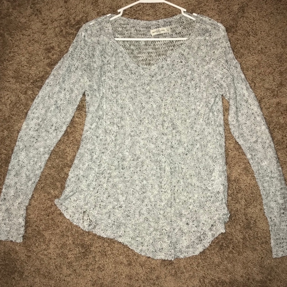 A&F Knitted Lightweight Sweater